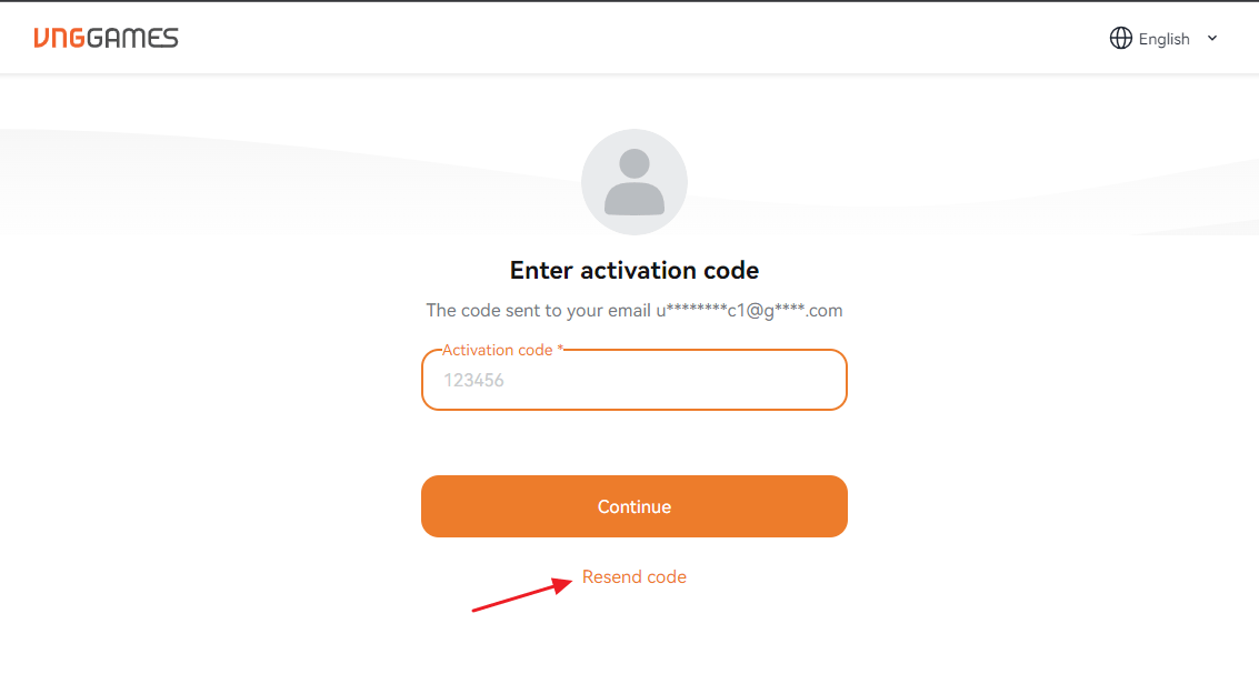 Resend button
